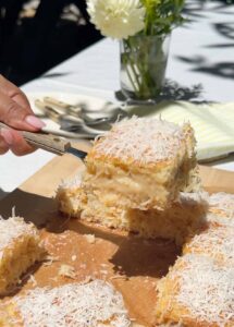 Brazilian Bolo de Coco (Coconut Cake)