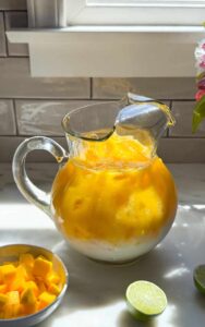 Creamy Mango Agua Fresca (Dairy-Free & Easy Summer Drink)