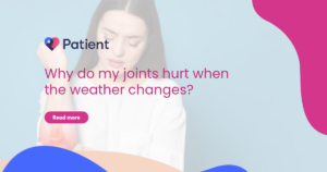 Can the weather changing cause joint pain?