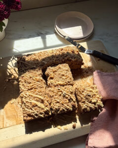 Banana Bread Coffee Cake Recipe with Walnut Streusel- A Cozy Kitchen