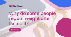 Why do some people regain weight after losing it?